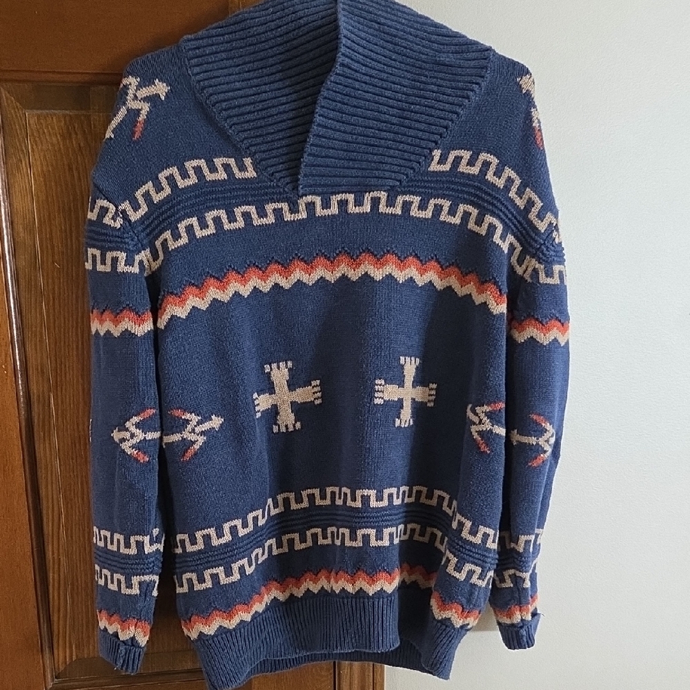 Orvis Native Design Sweater, Large
